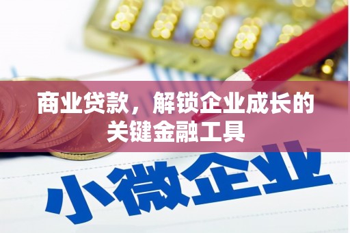 丰县商业贷款，解锁企业成长的关键金融工具