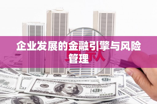 广汉企业发展的金融引擎与风险管理