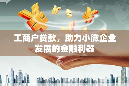 中方工商户贷款，助力小微企业发展的金融利器