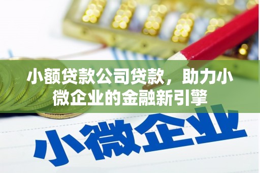 大竹小额贷款公司贷款，助力小微企业的金融新引擎
