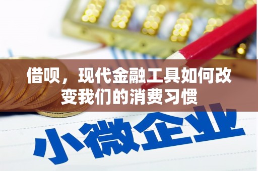 嘉祥借呗，现代金融工具如何改变我们的消费习惯