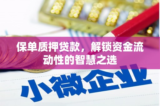 岳塘保单质押贷款，解锁资金流动性的智慧之选