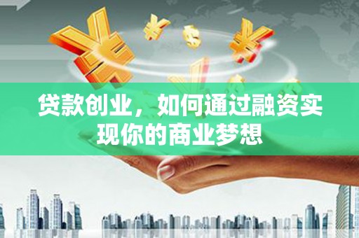 纳溪贷款创业，如何通过融资实现你的商业梦想