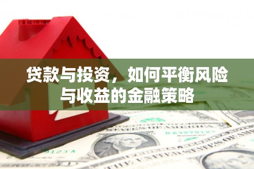 通道贷款与投资，如何平衡风险与收益的金融策略